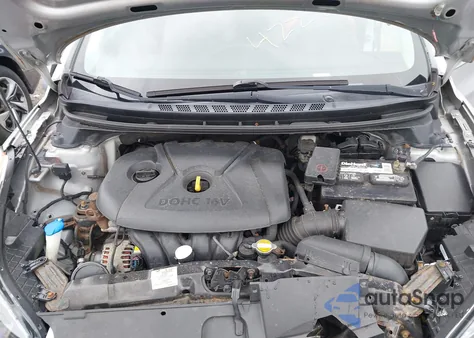 2013 Hyundai Elantra Gls from USA, damaged, VIN 5NPDH4AE9DH171981